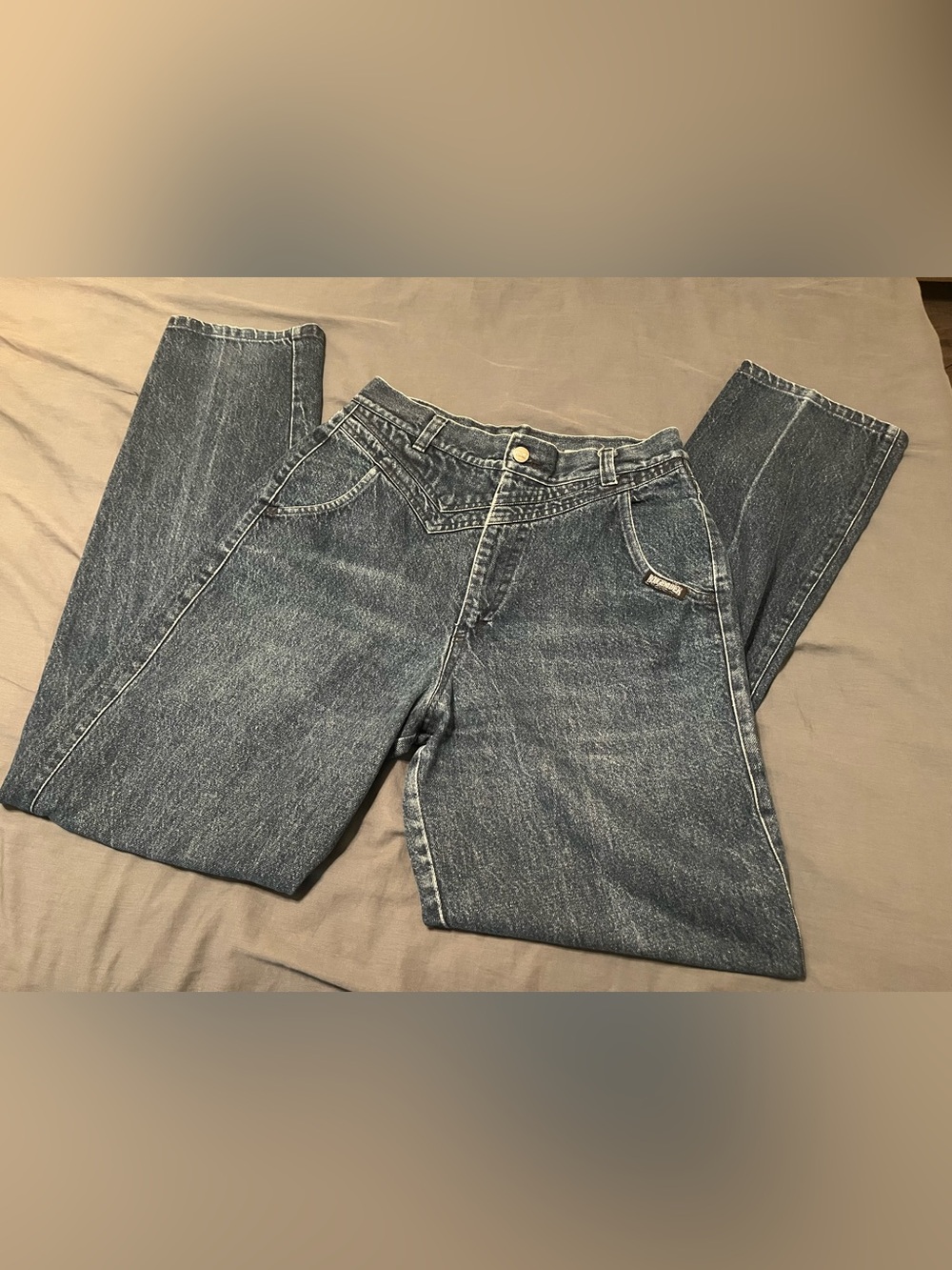 Vintage Roughriders by Circle T High Waisted Jeans 13/14 100% Cotton